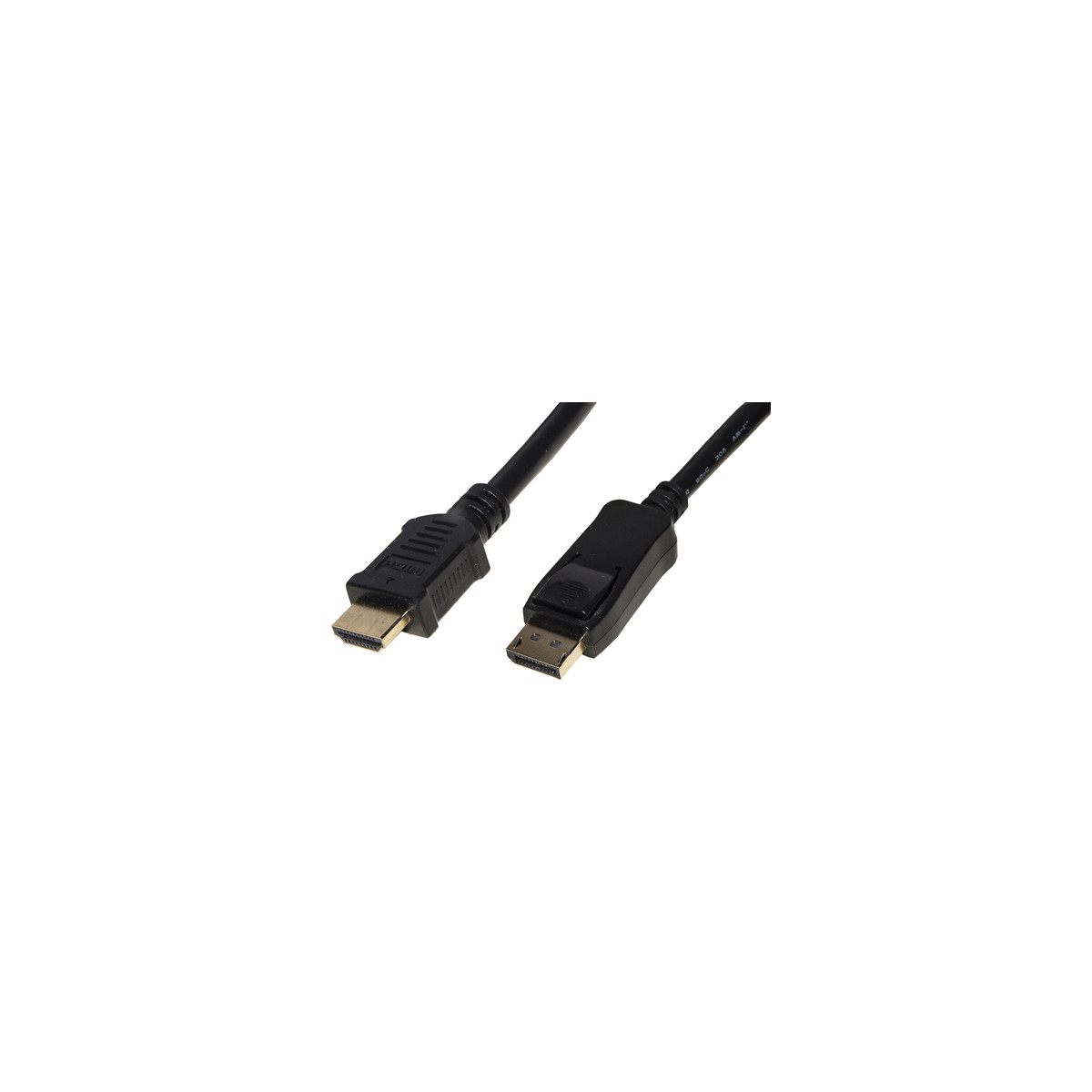 Link Accessori Lkcdph18 Câble Vidéo Et Adaptateur 1,8 M Displayport Hdmi Type A (standard) Noir