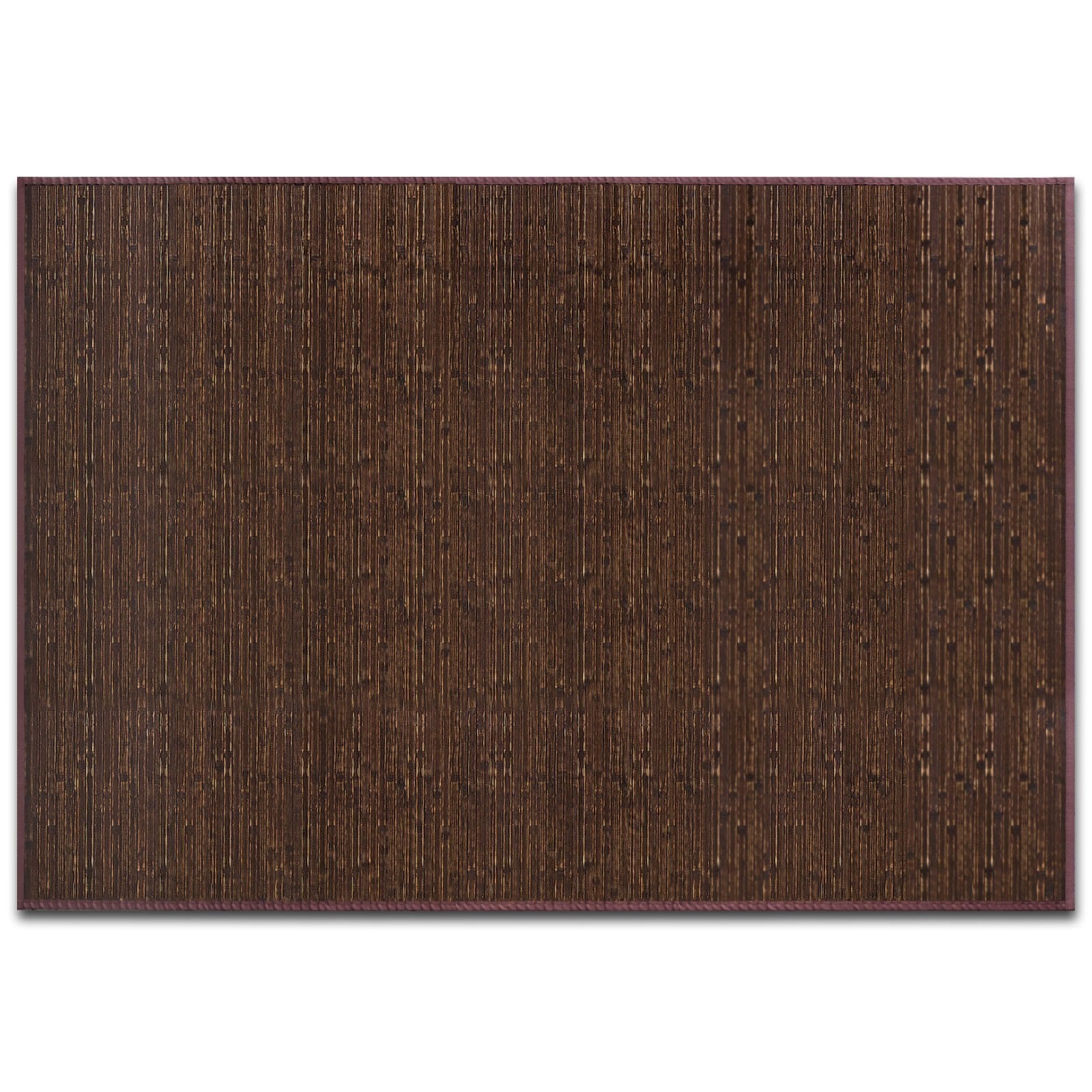 Tapis En Bambou Oak Enroulable 90 X 120 Cm - Floordirekt