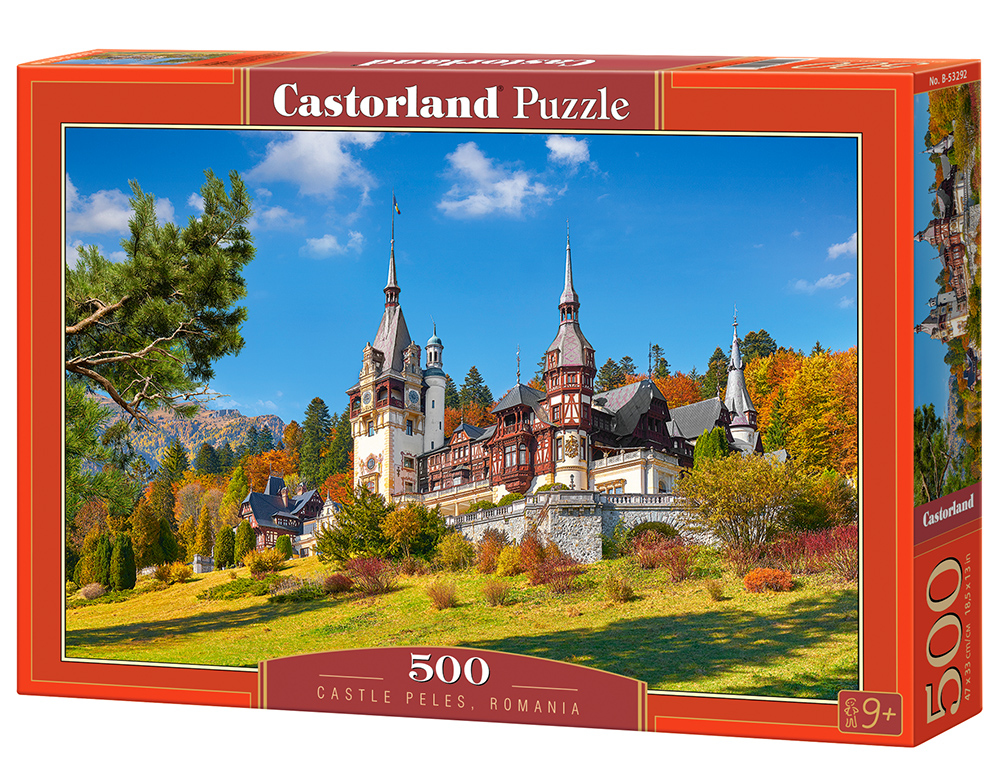 Castorland Castle Peles, Romania 500 Pcs Jeu De Puzzle 500 Pièce(s) Paysage