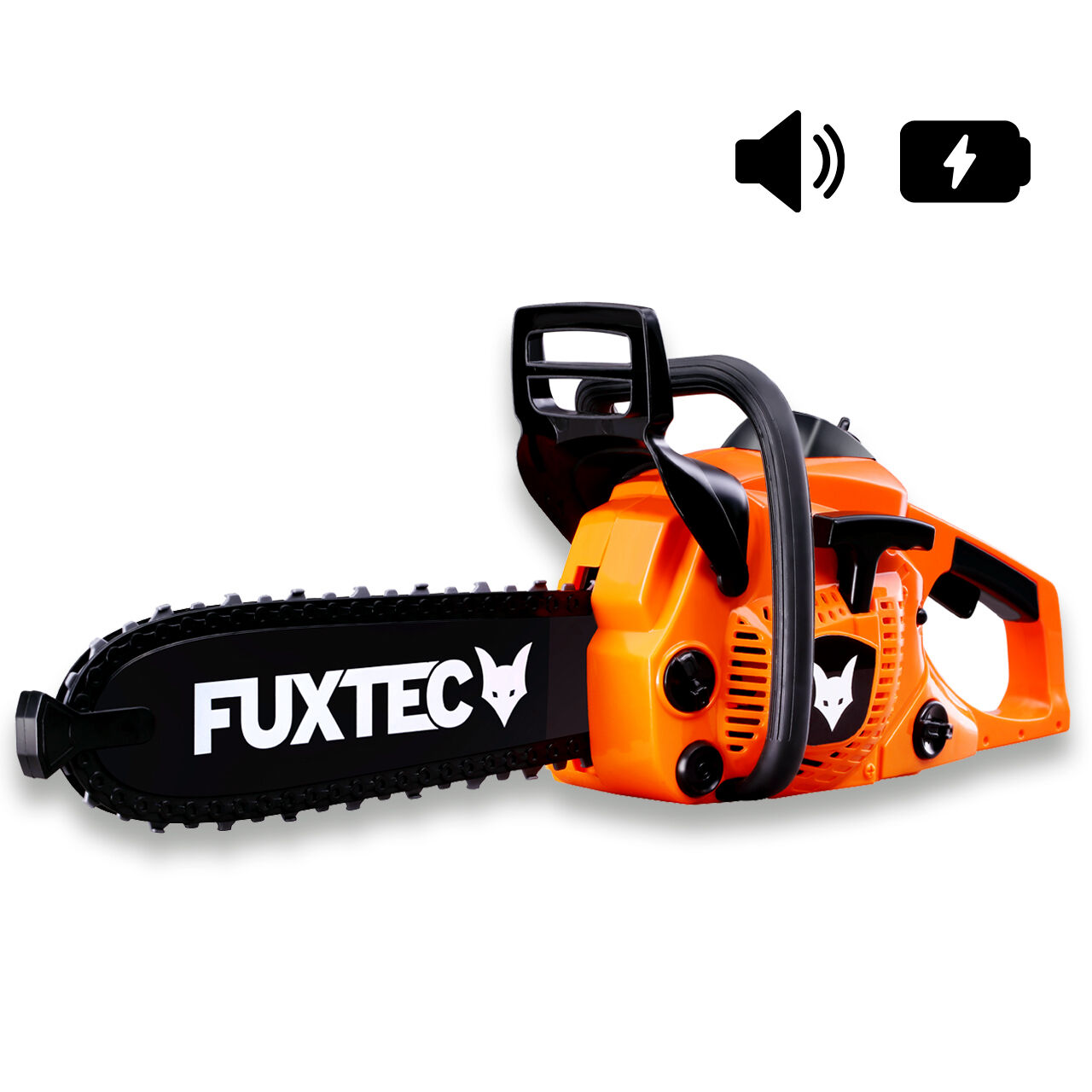 Jouet Enfant Tronçonneuse - Fuxtec Fx-sks1 - Réplique Pour Enfant A Partir De 3 Ans