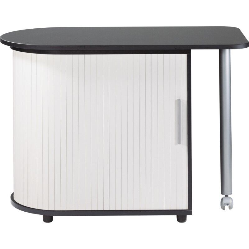 Bureau Pivotant Beaux Meubles Pas Chers Gain De Place Blanc Panneaux De Particules