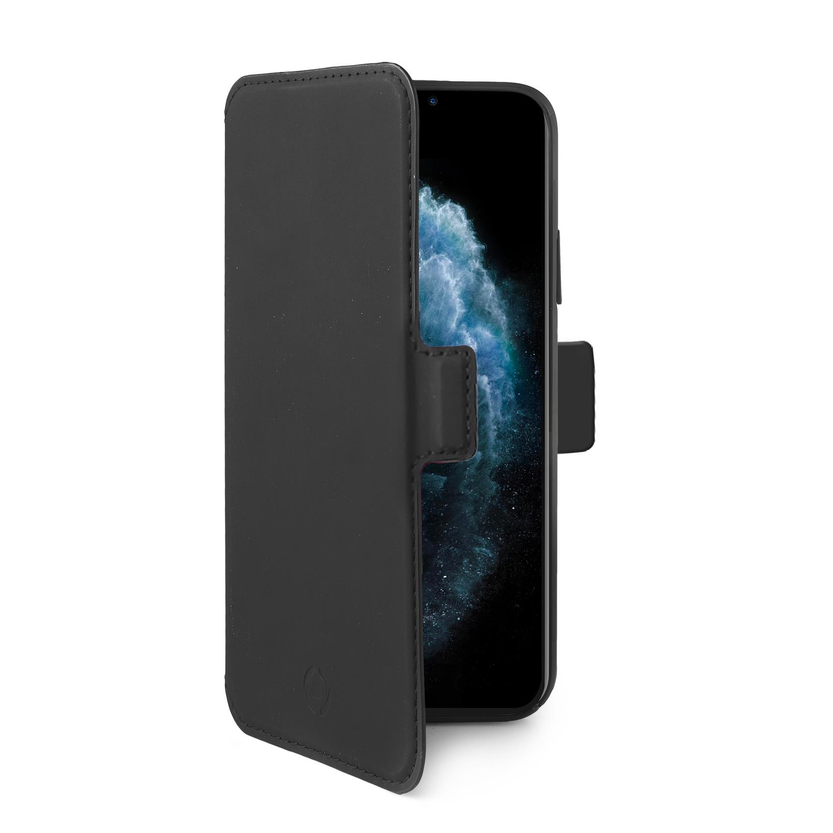 Celly Prestigem Coque De Protection Pour Téléphones Portables 16,5 Cm (6.5") Étui Avec Portefeuille Noir
