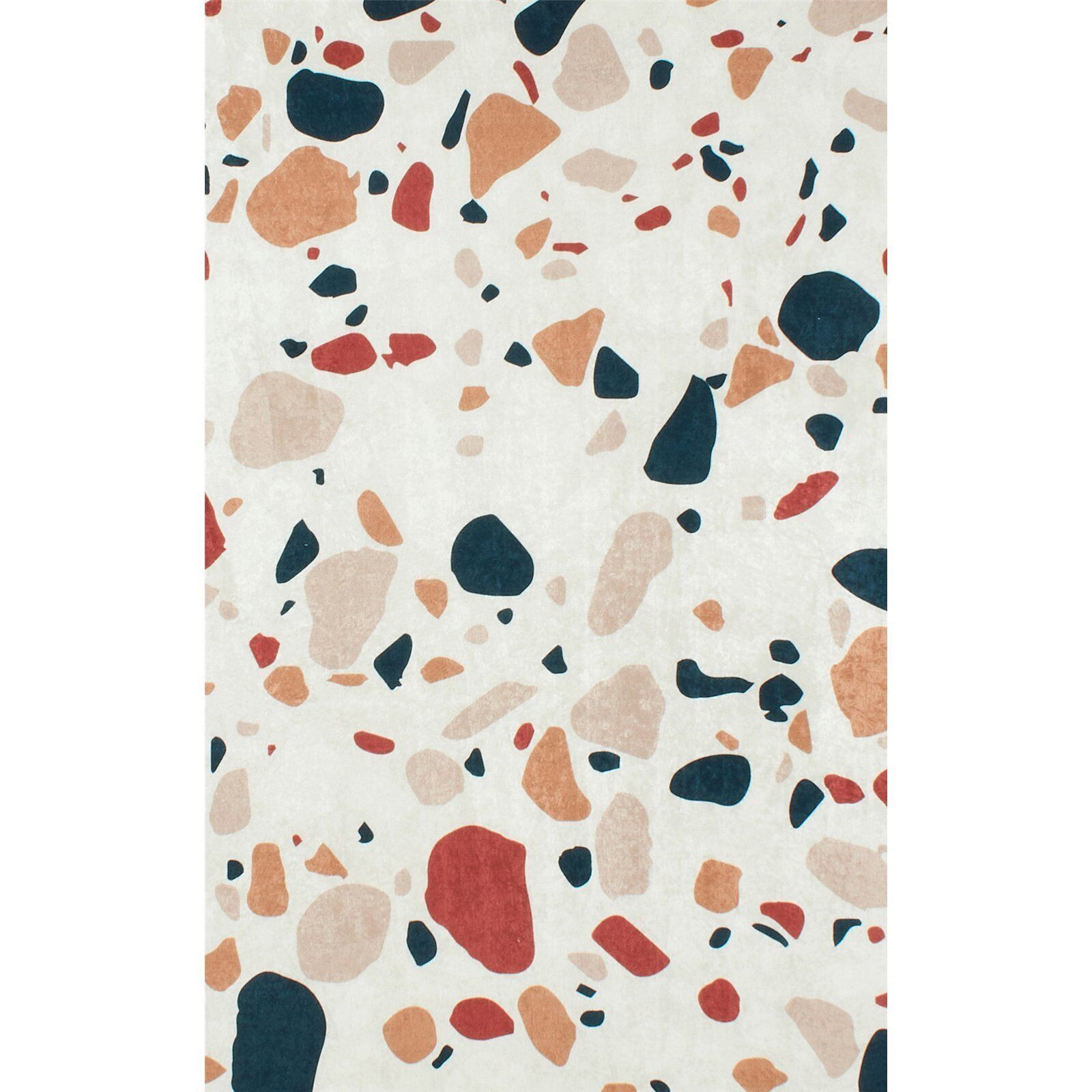 Tapis De Salle De Bain Imprimé Intérieur Almafie Abstrait - 60 X 130 Cm