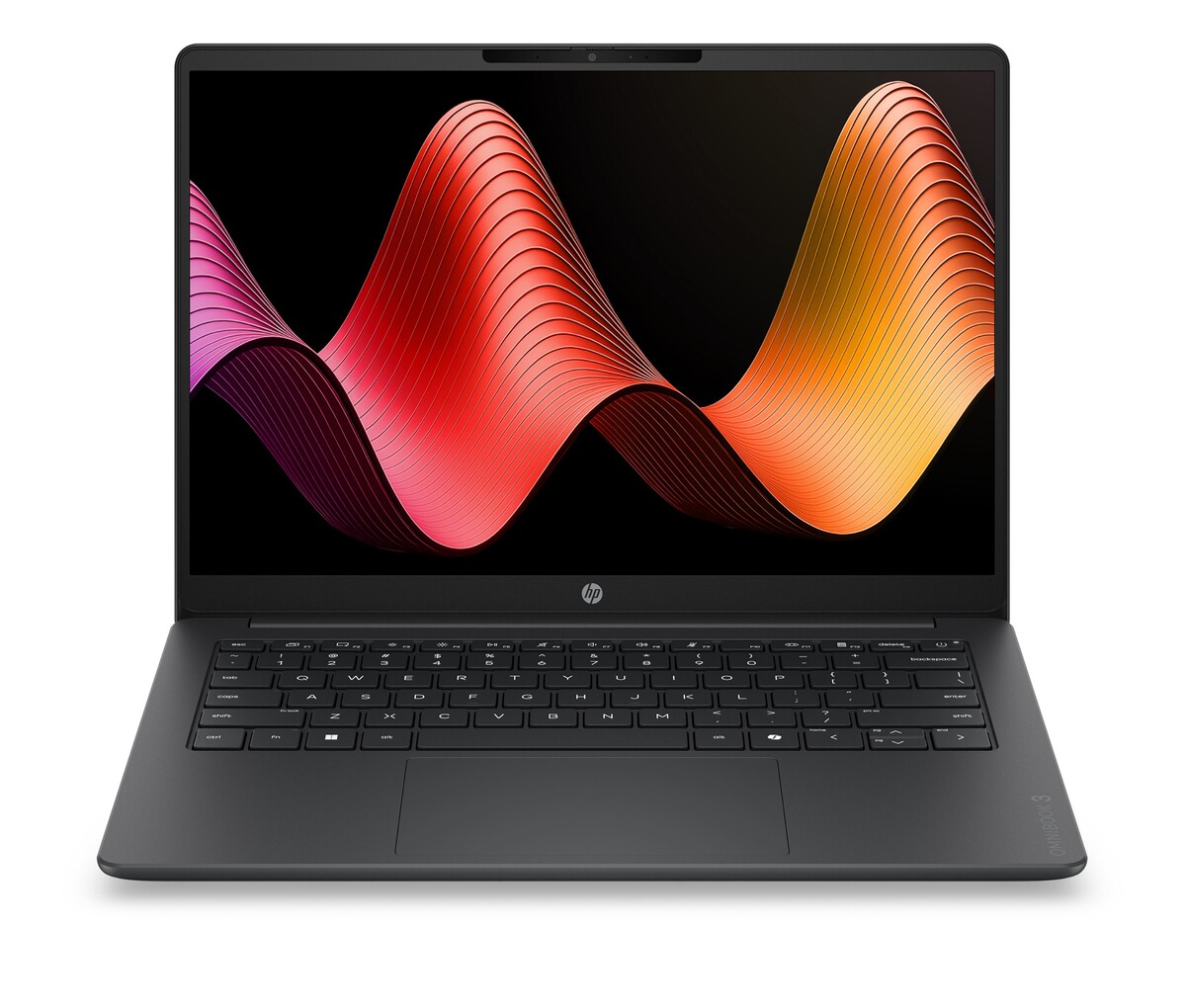 Pc Portable Hp Omnibook 3 14-hy0032nfx 14" 2k Amd Ryzen™ 5 16 Go Ram 512 Go Ssd Gris Fer