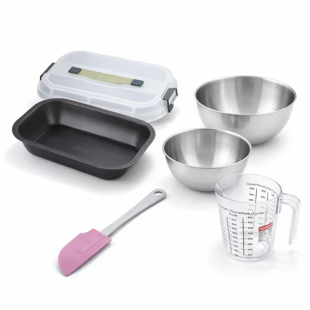 Set De 5 Ustensiles De Pâtisserie Moule Bake Click And Go