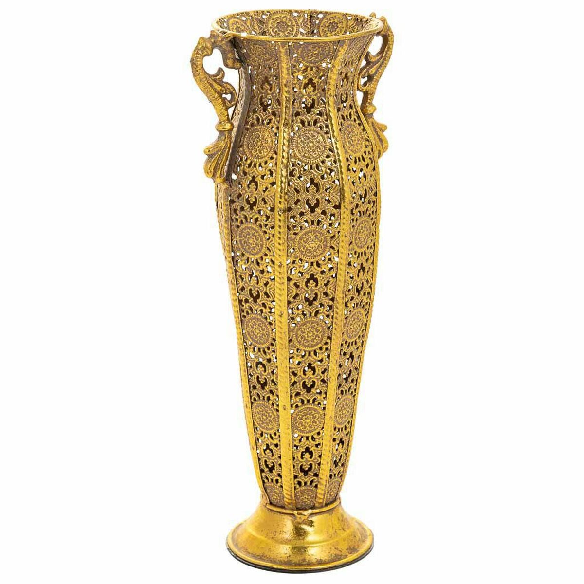 Vase Alexandra House Living Or Fer 12 X 38 X 16 Cm