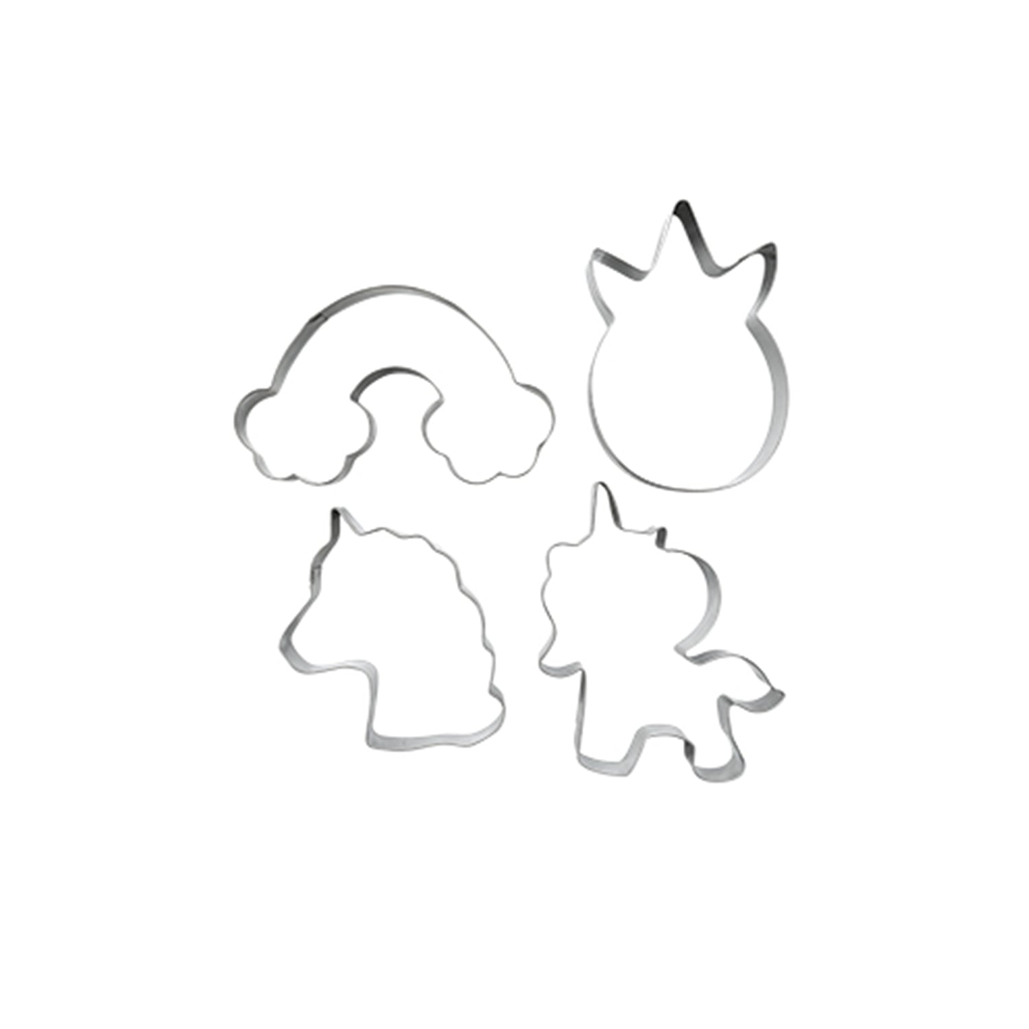 Set De 4 Licorne Emporte-pièces