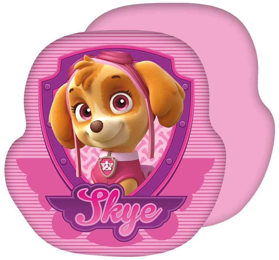 Coussin Décoratif Paw Patrol Skye 35x35 Cm Velours