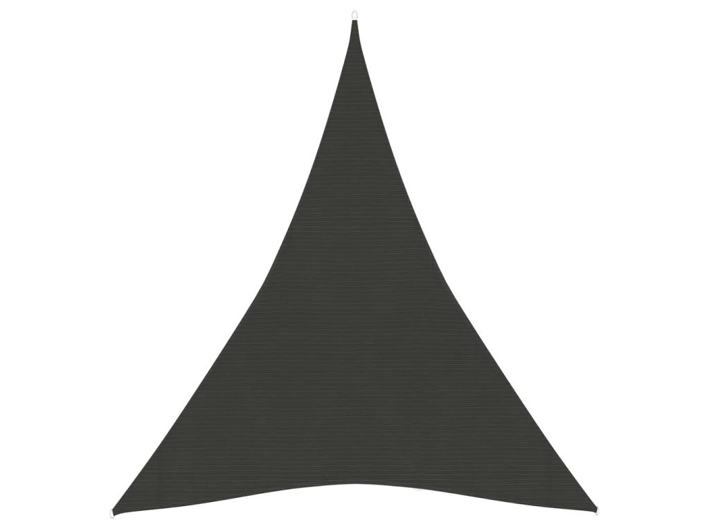 Voile Toile D'ombrage Parasol 160 G/m² 3 X 4 X 4 M Pehd Anthracite 02_0008924