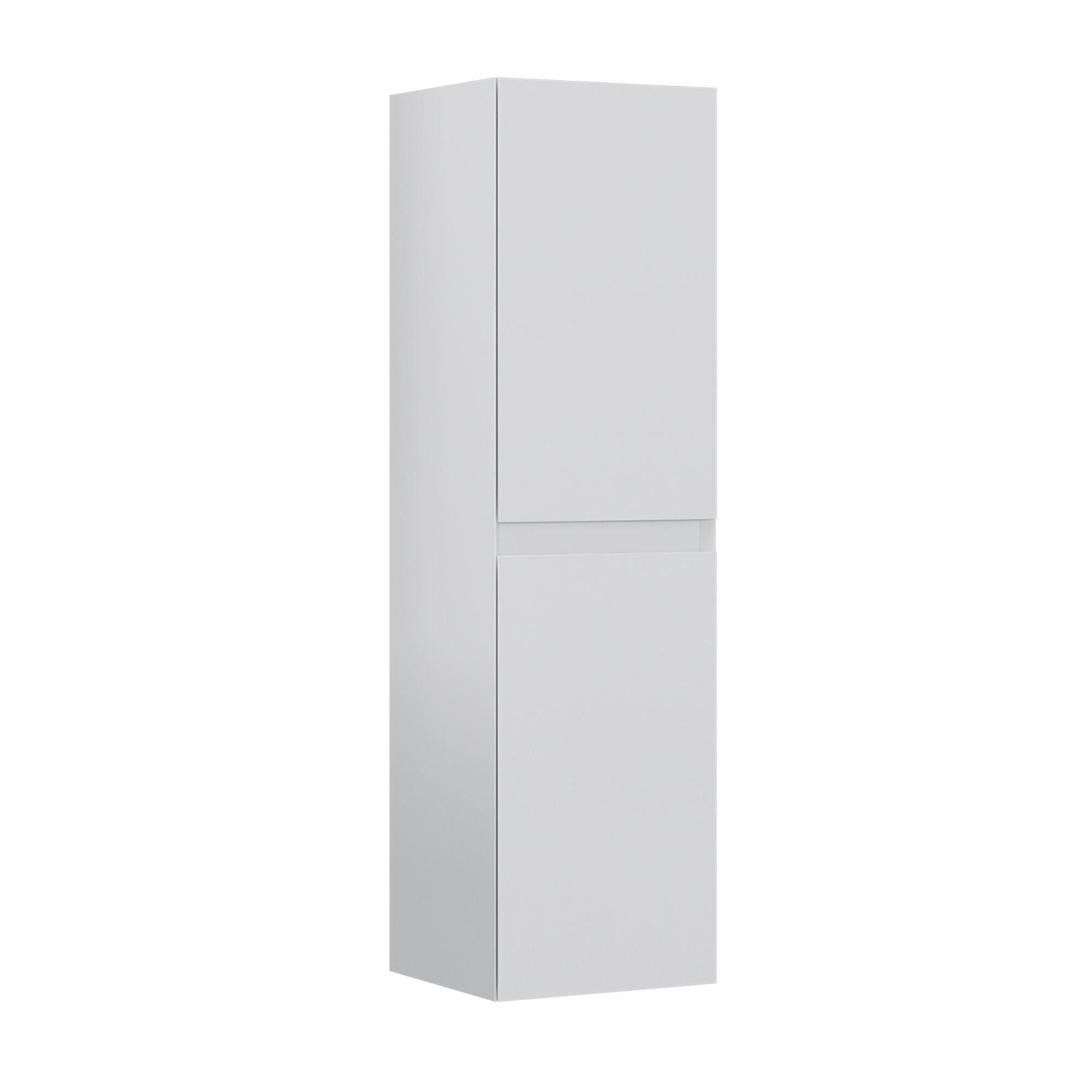 Armoire De Salle De Bain "nest 40 V2" - 40 X 32 X 138 Cm - Matte White
