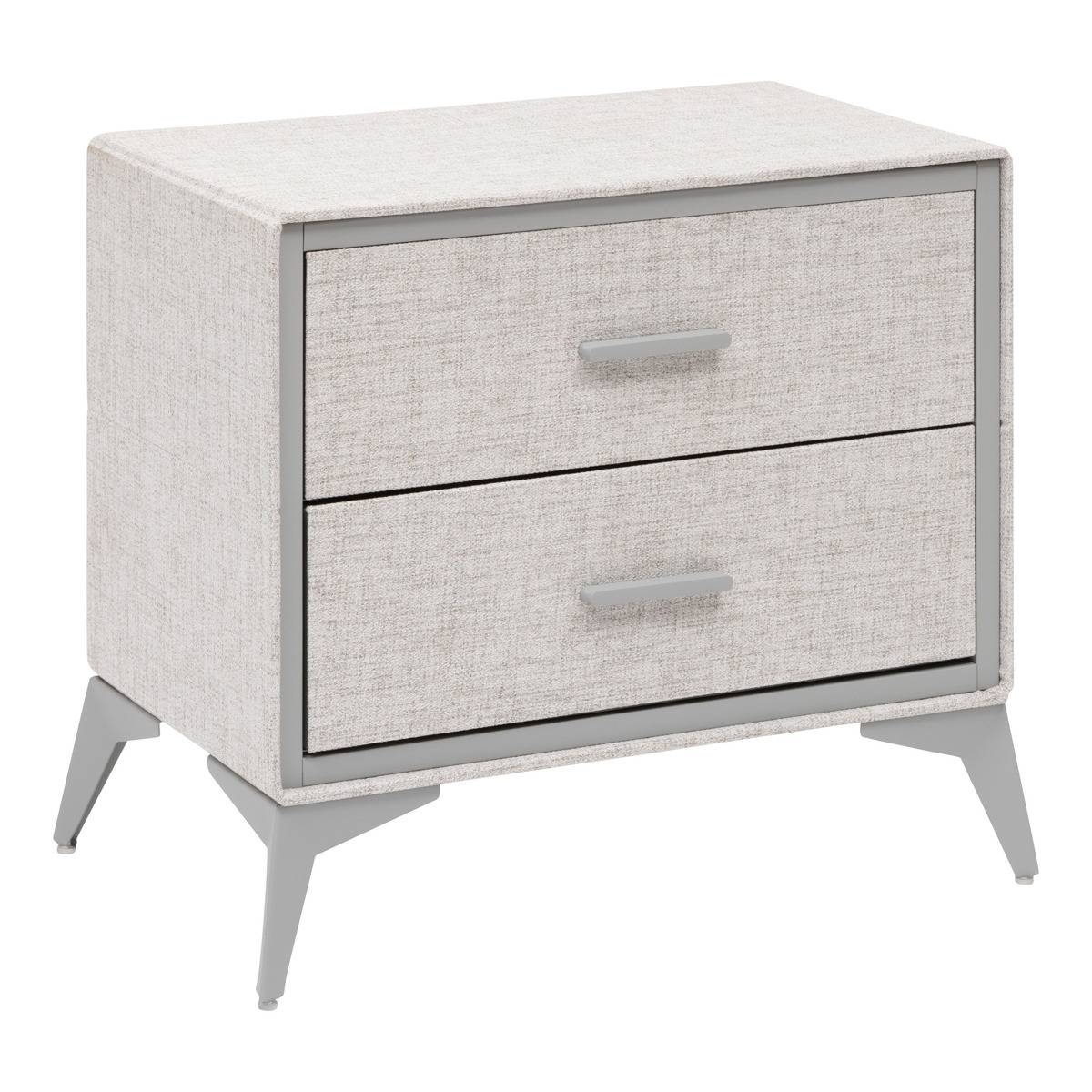 Commode 2 Tiroirs Granite Gris - 5five