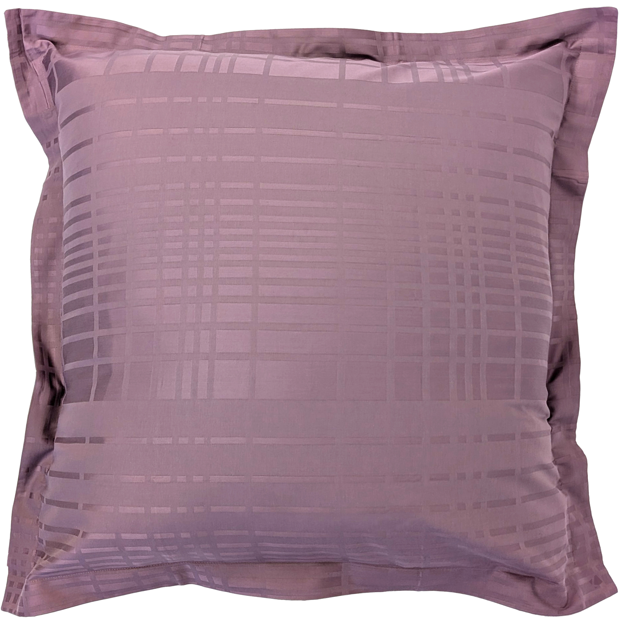 Taie D'oreiller 65x65 Cm Satin De Coton Pigalle Violet