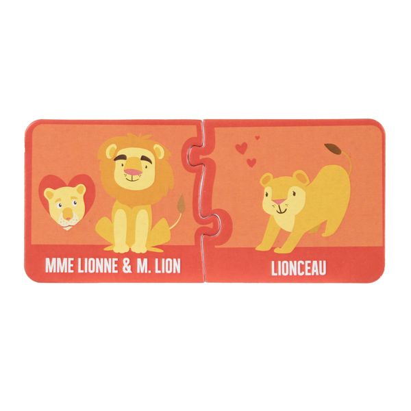 Jeu Éducatif - Jeux 2 Momes - 30 Cartes - Animaux - Multicolore
