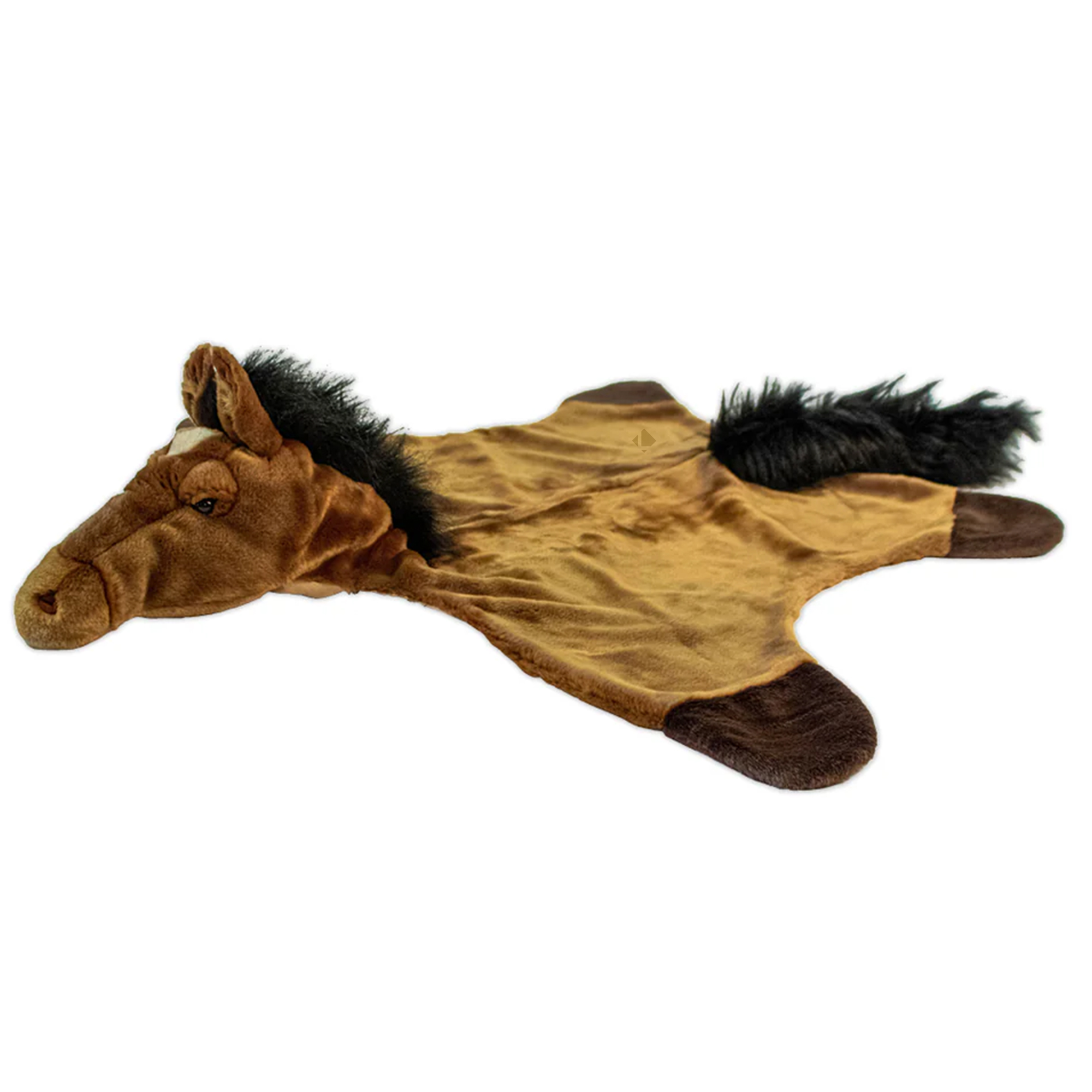Déguisement En Peluche En Acrylique 105x130 Cm Cheval Brun Marron