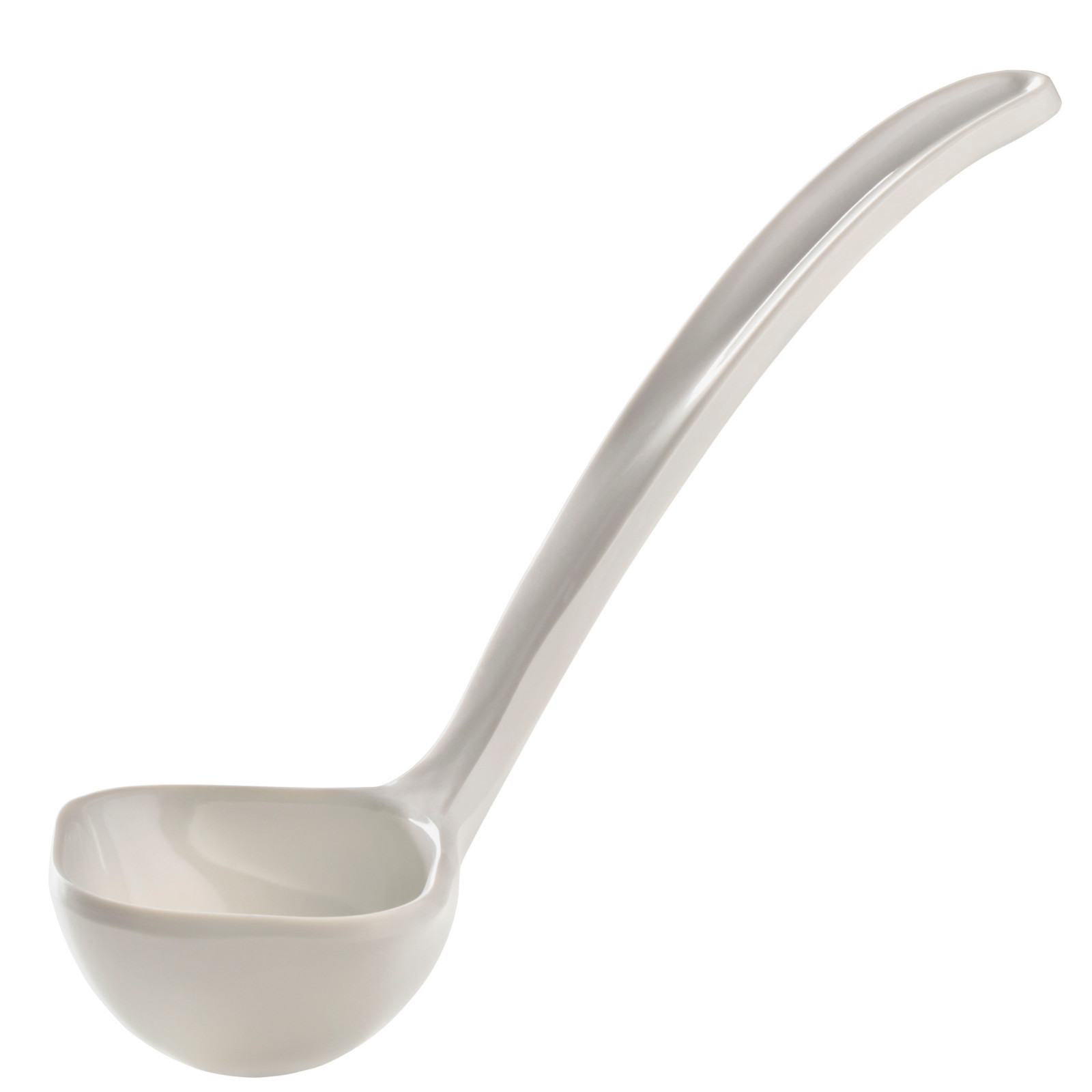 Louche À Sauce En Mélamine, Capacité 0,4 L, Longueur 170 Mm, Blanche - Hendi 563632