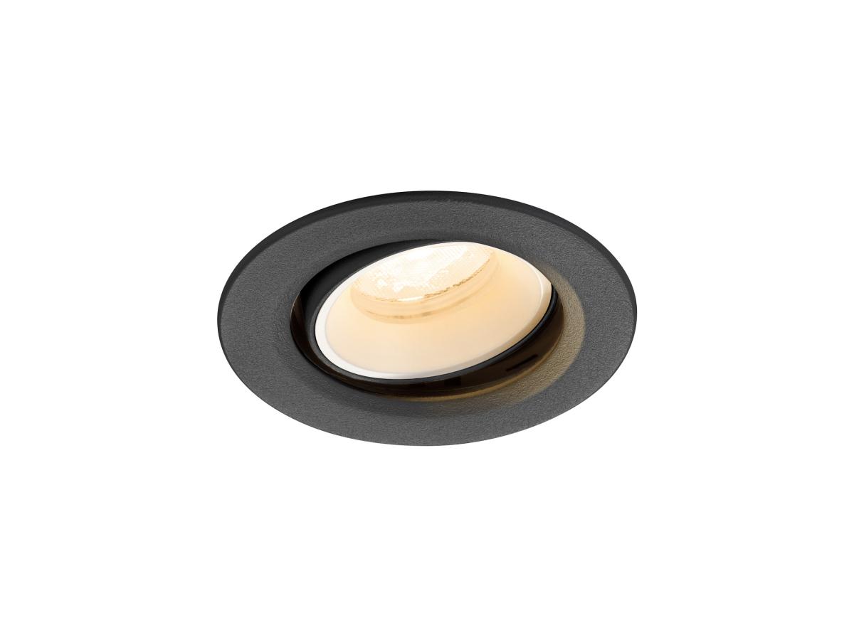 Spot Encastré Numinos® Move Xs Intérieur 2700 K 40c Ip20 Rond Noir /blanc - Slv - 1009329