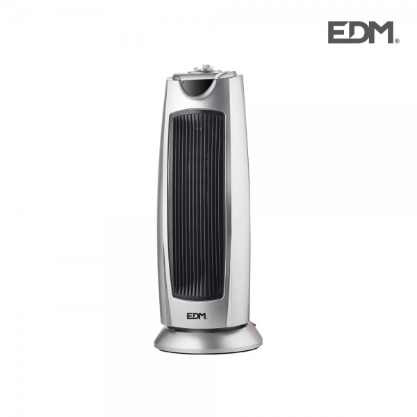 Radiateur Céramique Tour Silver 1000/2000w Edm