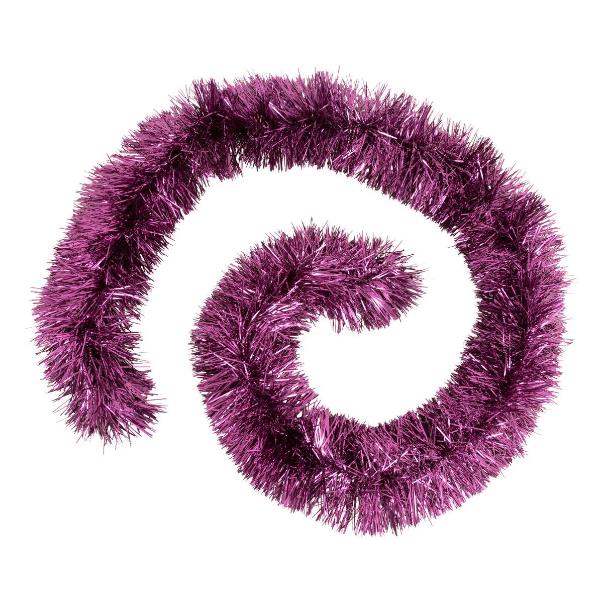 Guirlande De Noël Boa Brins Fins Violette 150 X 8 X 2 M - Feeric Lights & Christmas