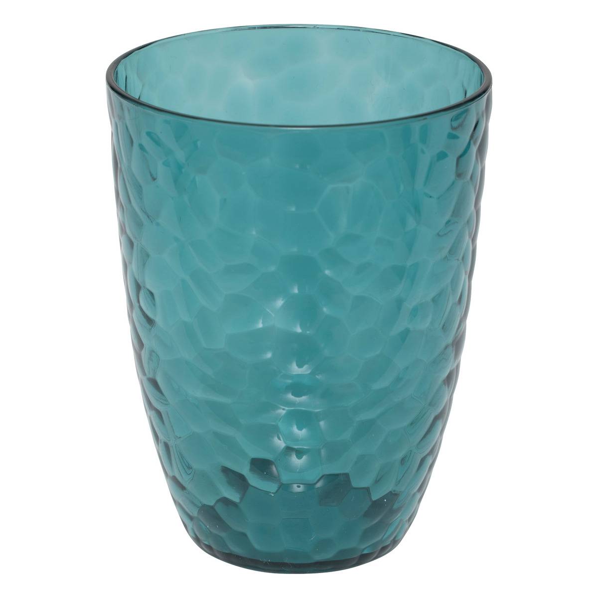 Verre À Eau Martelé "estiva" Bleu - 5five
