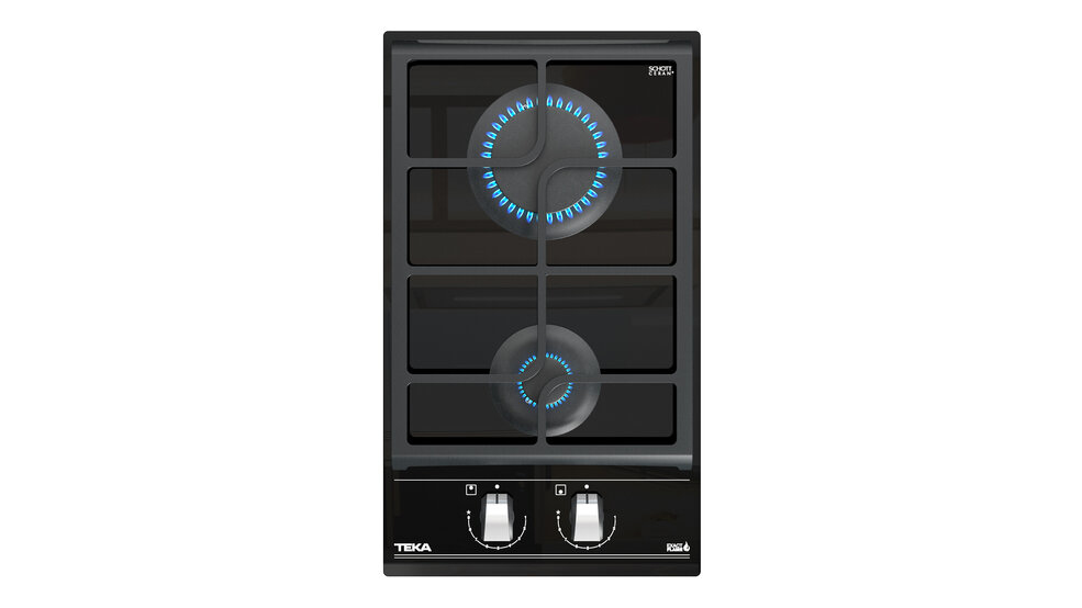 Teka Gzc 32300 Xb Noir Intégré 30 Cm Gaz 2 Zone(s)
