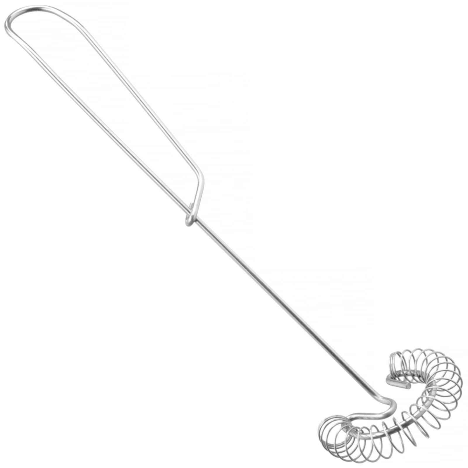 Fouet De Cuisine Spiralé Avec Manche En Acier, Longueur 280 Mm - Hendi 509487