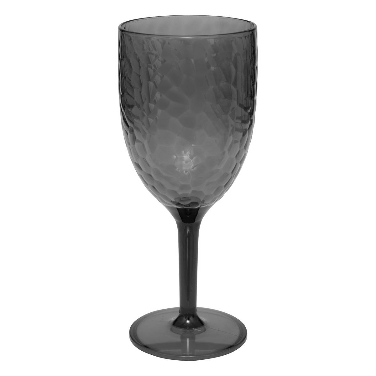 Verre À Vin "estiva" Martelé Gris - 5five