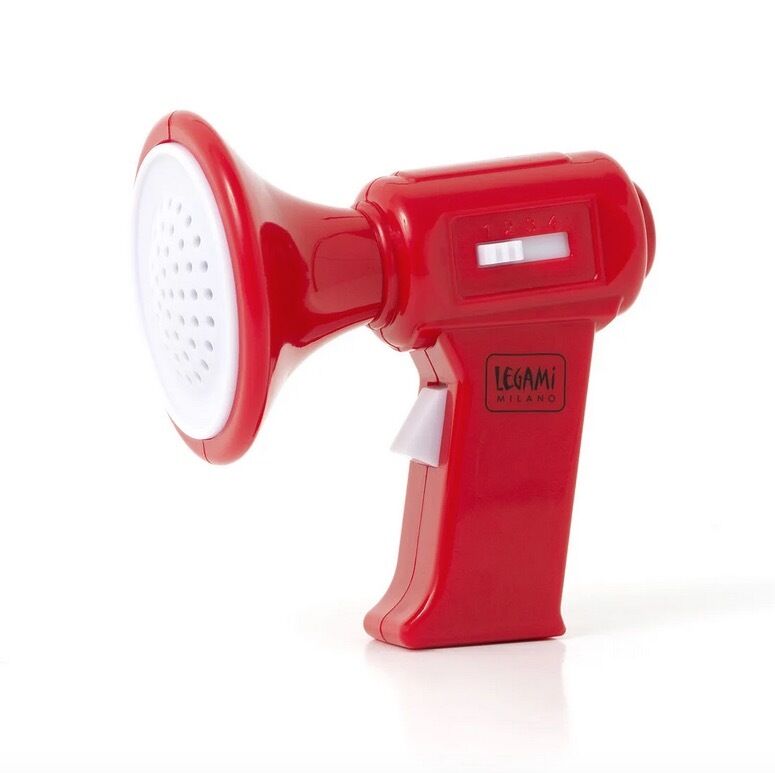 Mégaphone Legami Mini Modificateur Voix 7x7x4,5 Cm Multicolor Plastique