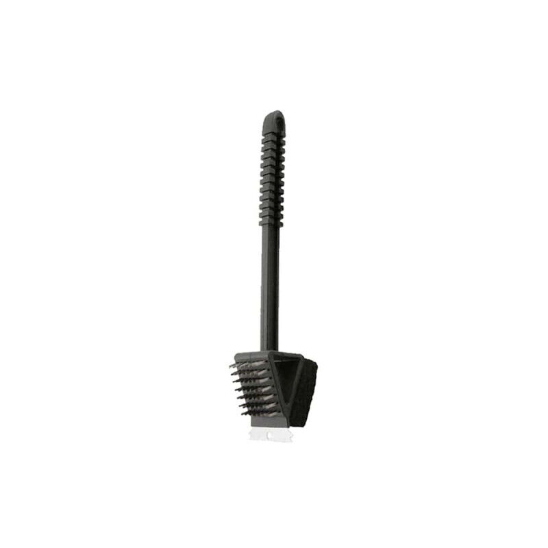 Brosse À Barbecue 3 En 1 - Noire - 37 Cm