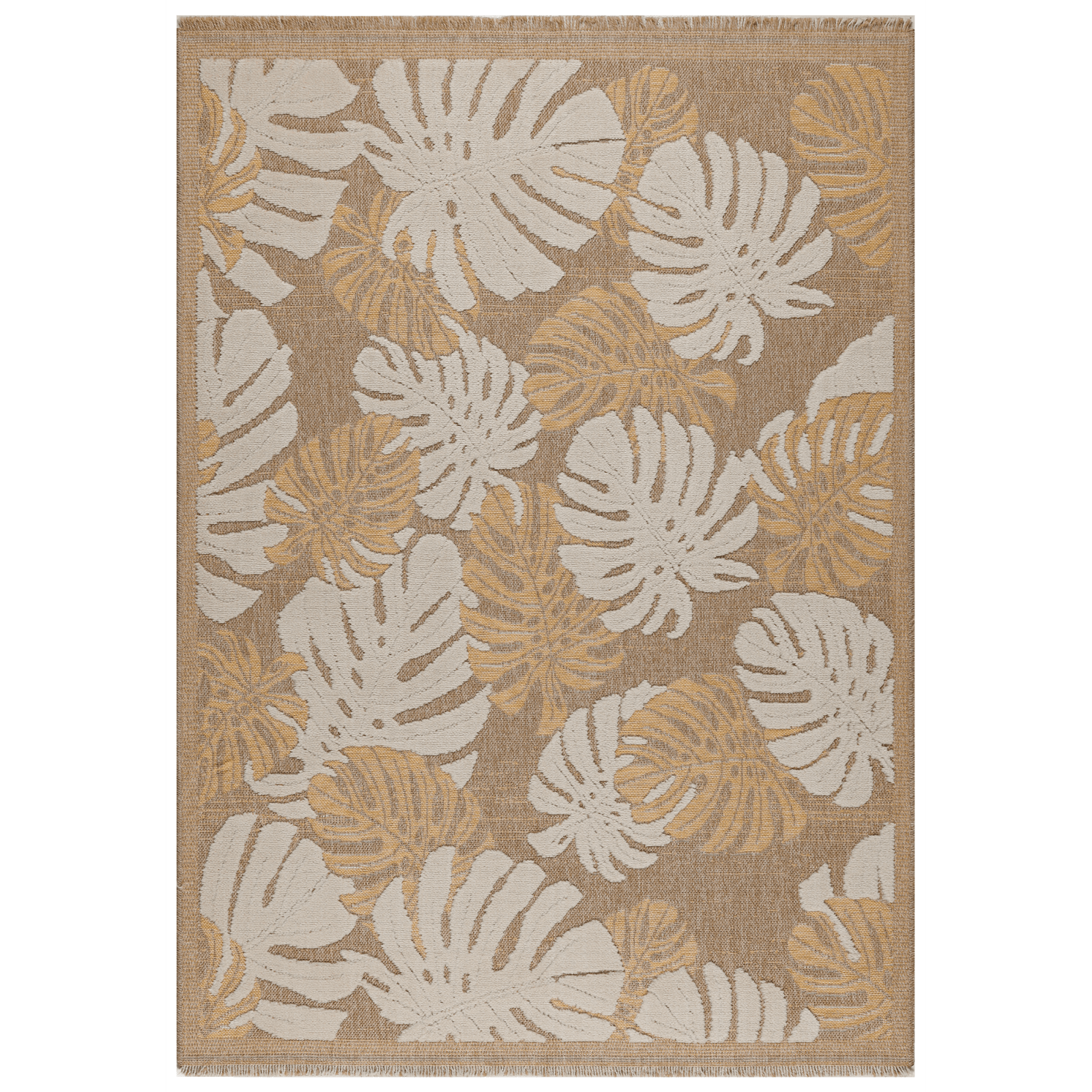 Tapis Tissé Extérieur Intérieur Tulum Jute - 160 X 230 Cm