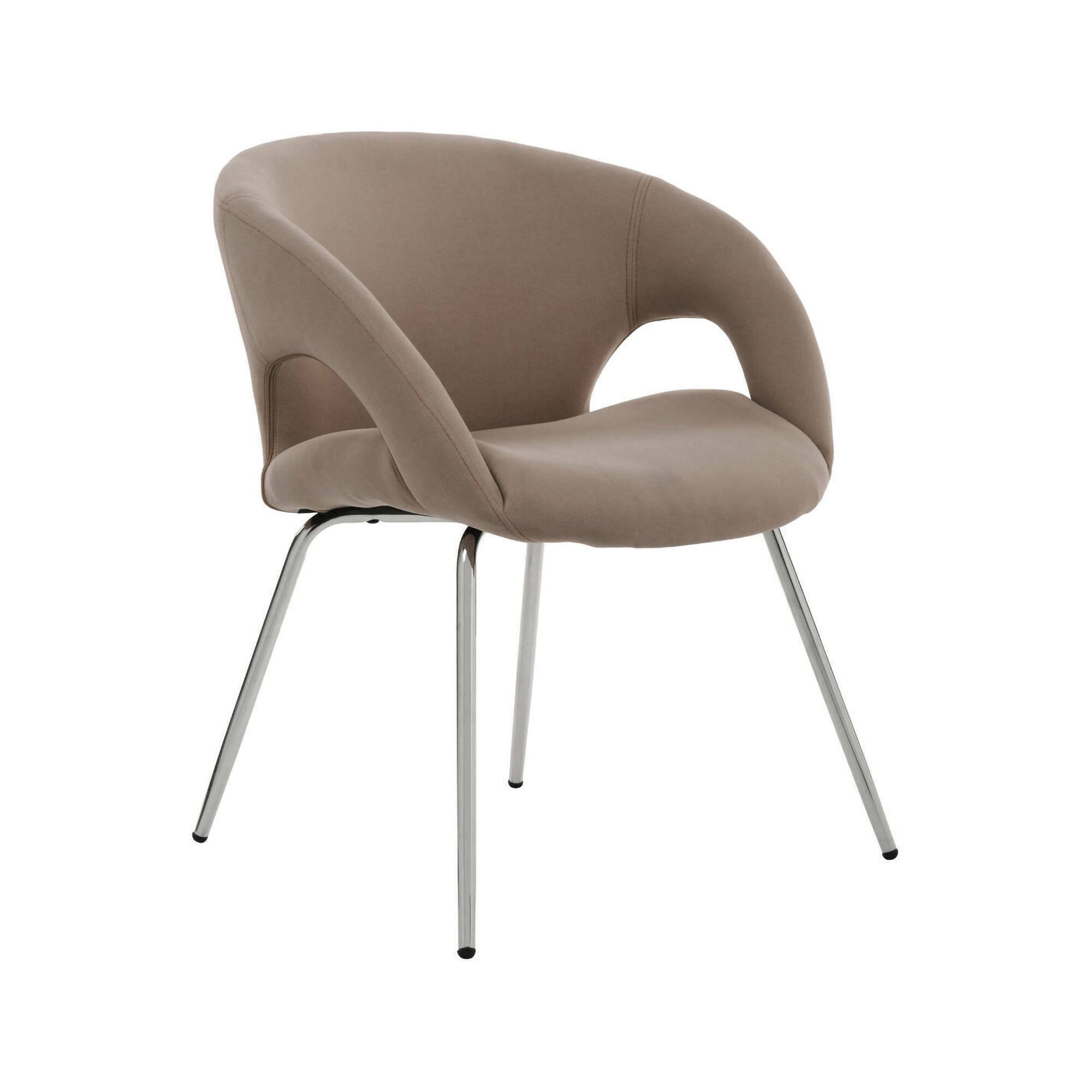 Chaise De Bureau,marron,57.5x59h72 Cm