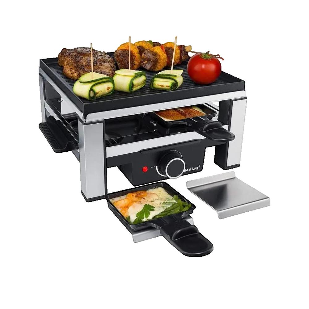 Appareil À Raclette Steba Rc 104 900w Surface De Cuisson 25 X 25 Cm