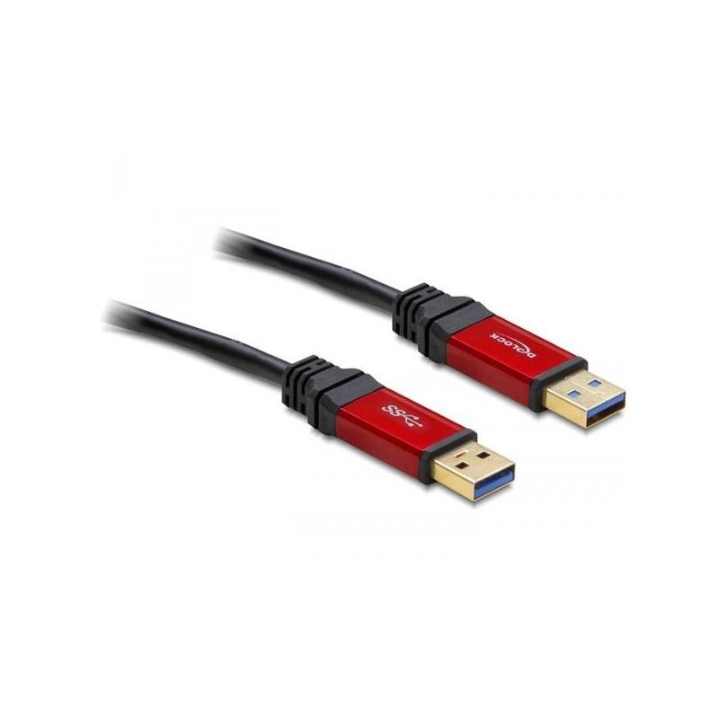 Cable Usb 3.0 Type A Male Delock, 2 M, Premium
