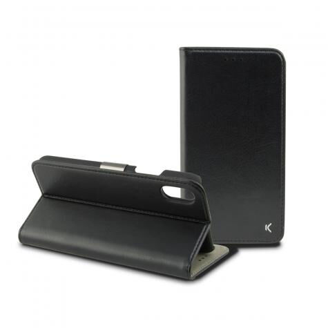 Ksix B0942fu20 Coque De Protection Pour Téléphones Portables 16,5 Cm (6.5") Folio Noir