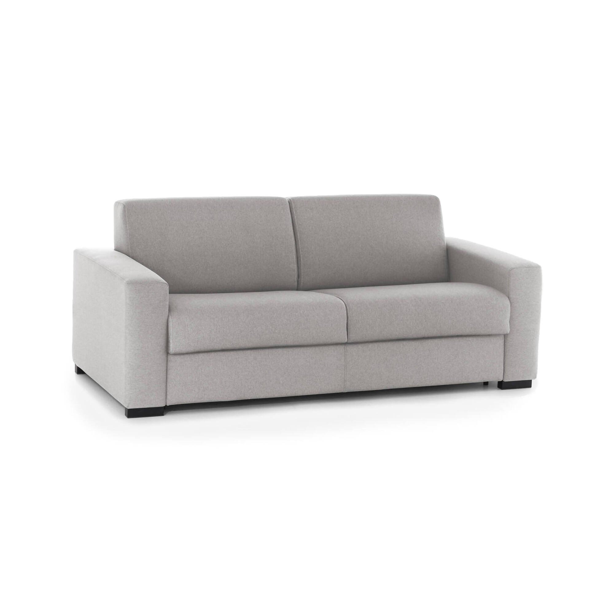Canapé Lit,en Tissu,gris,180x95h90 Cm
