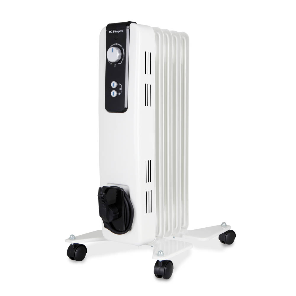 Orbegozo Rh 1000 Intérieure Blanc 1000 W Chauffage Électrique À Bain D'huile