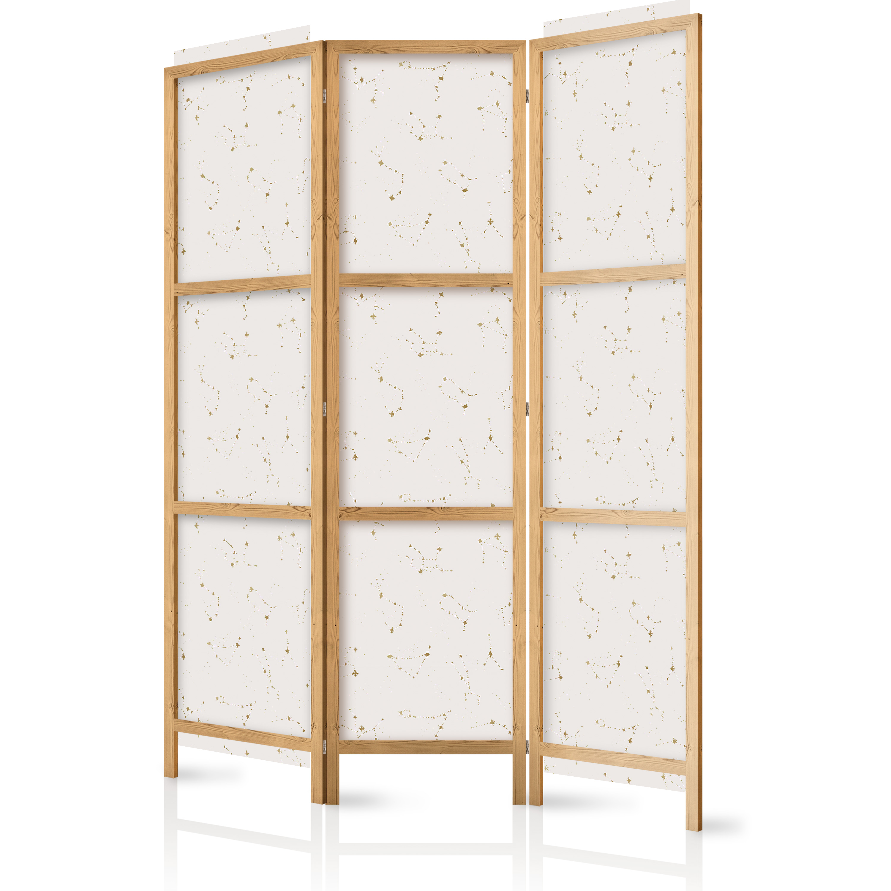 Paravent -constellations Délicates Aux Tons Chauds 135x172