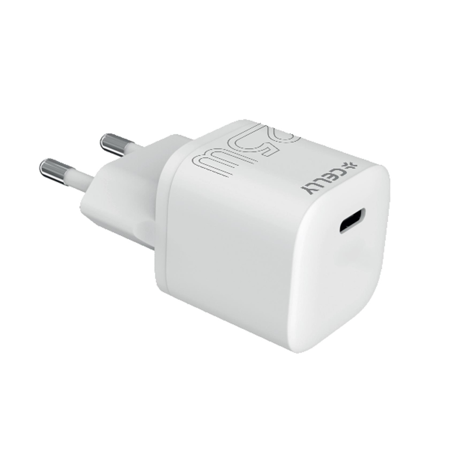 Celly Uctc1usbc25wwh Caricabatterie Per Dispositivi Mobili Universale Bianco Ac Interno