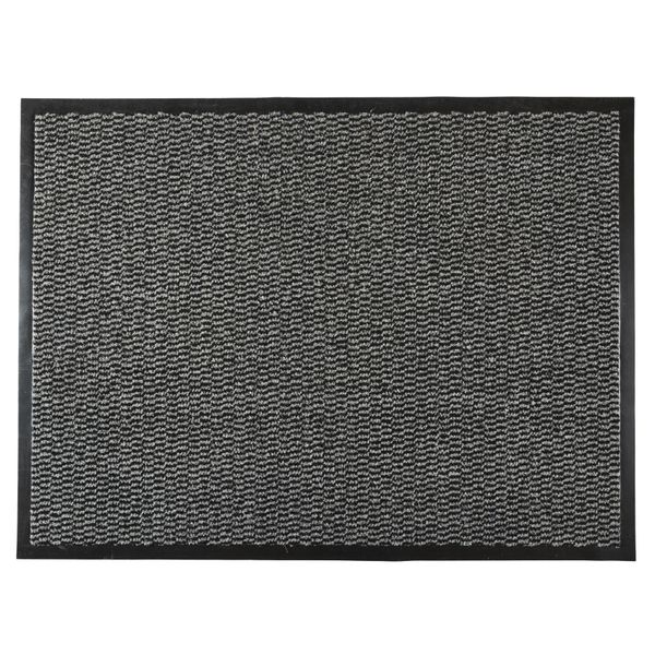 Tapis - Je Cherche Une Idee - Antidérapant - Noir Et Rouge
