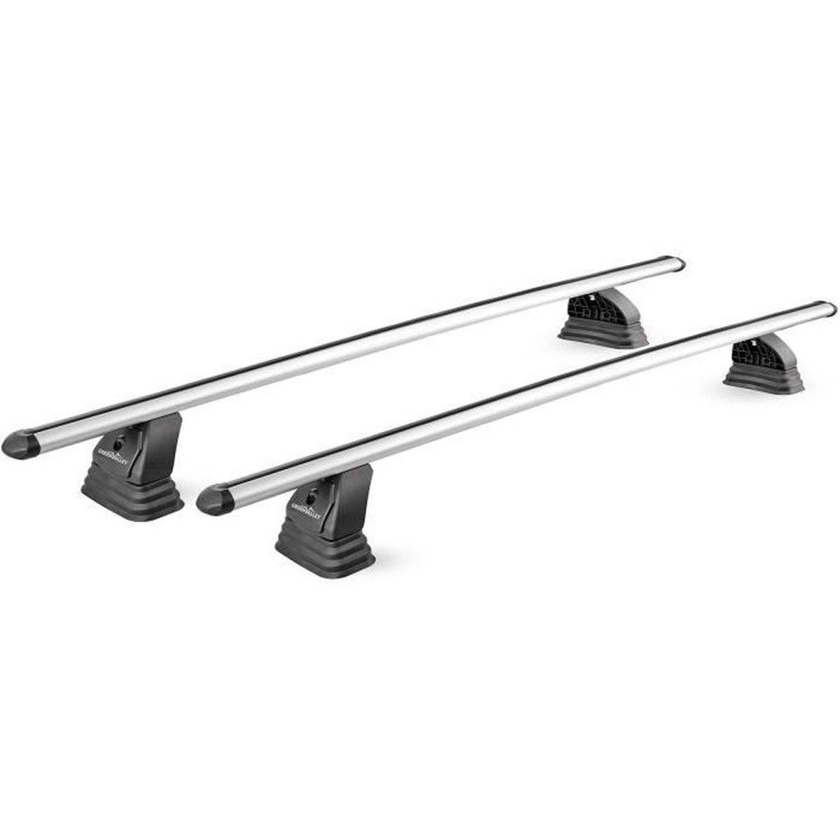 Barres De Toit Aluminium Easy One N°01 Fix Point Green Valley 2 Pièces 75 Kg