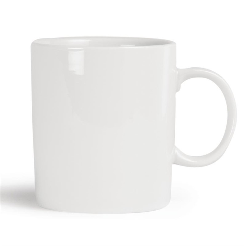 Grand Mug Blanc 483ml Lot De 12 Olympia