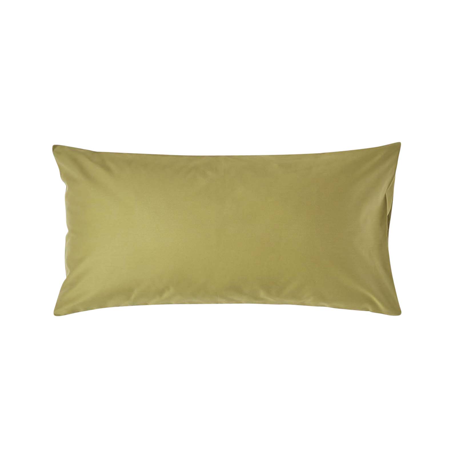 Taie D'oreiller Premium 50x90cm Vert Coton Égyptien 1000tc Homescapes