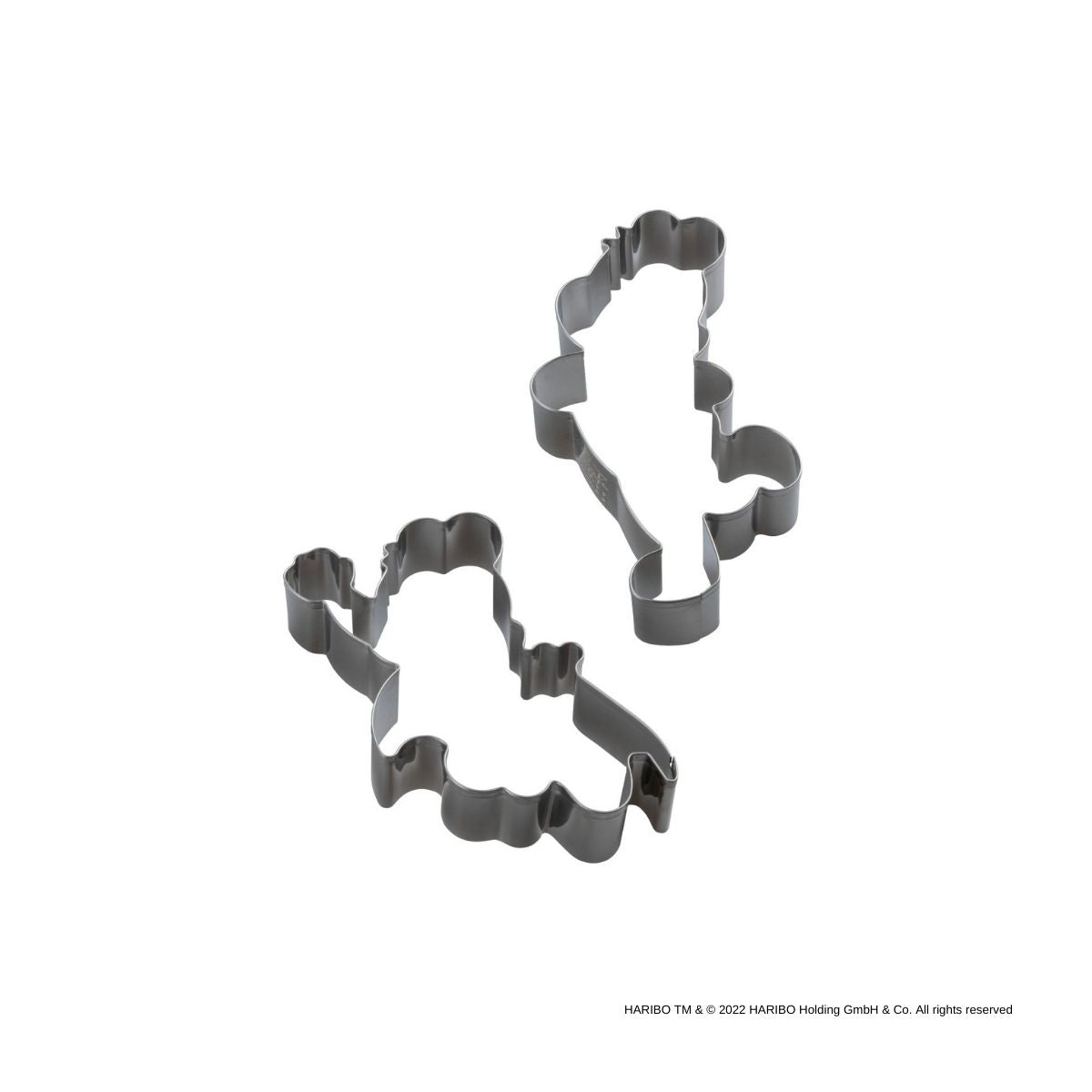 Lot De 2 Emporte-pièces En Inox Motif Ourson Doré Haribo