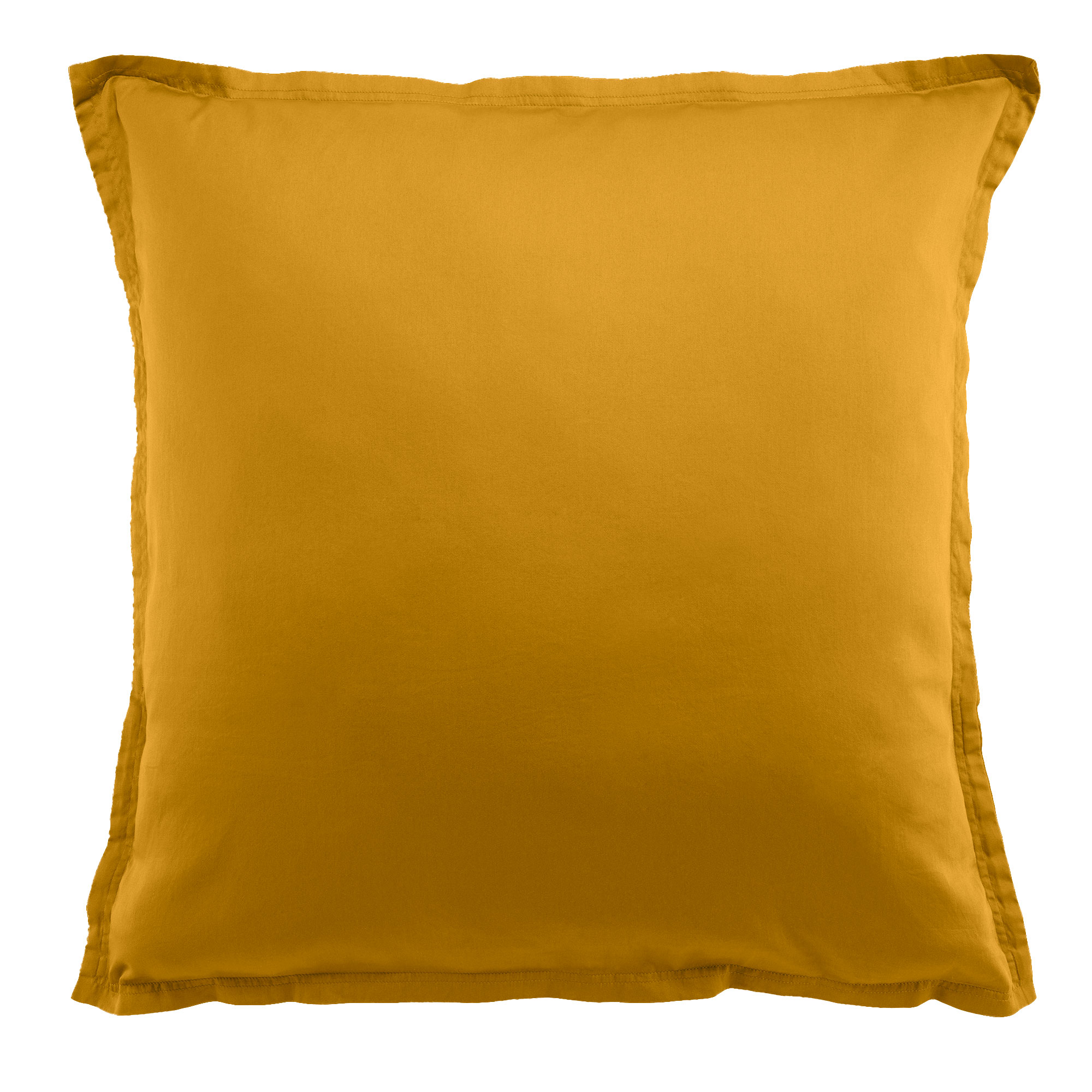 Taie D'oreiller 65x65 Cm Satin De Coton Bronze