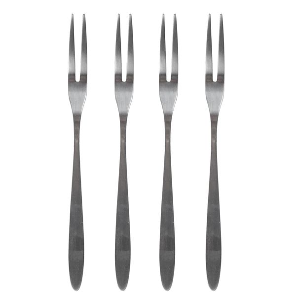 Lot De 4 Fourchettes À Escargot - Cook Concept - Argent