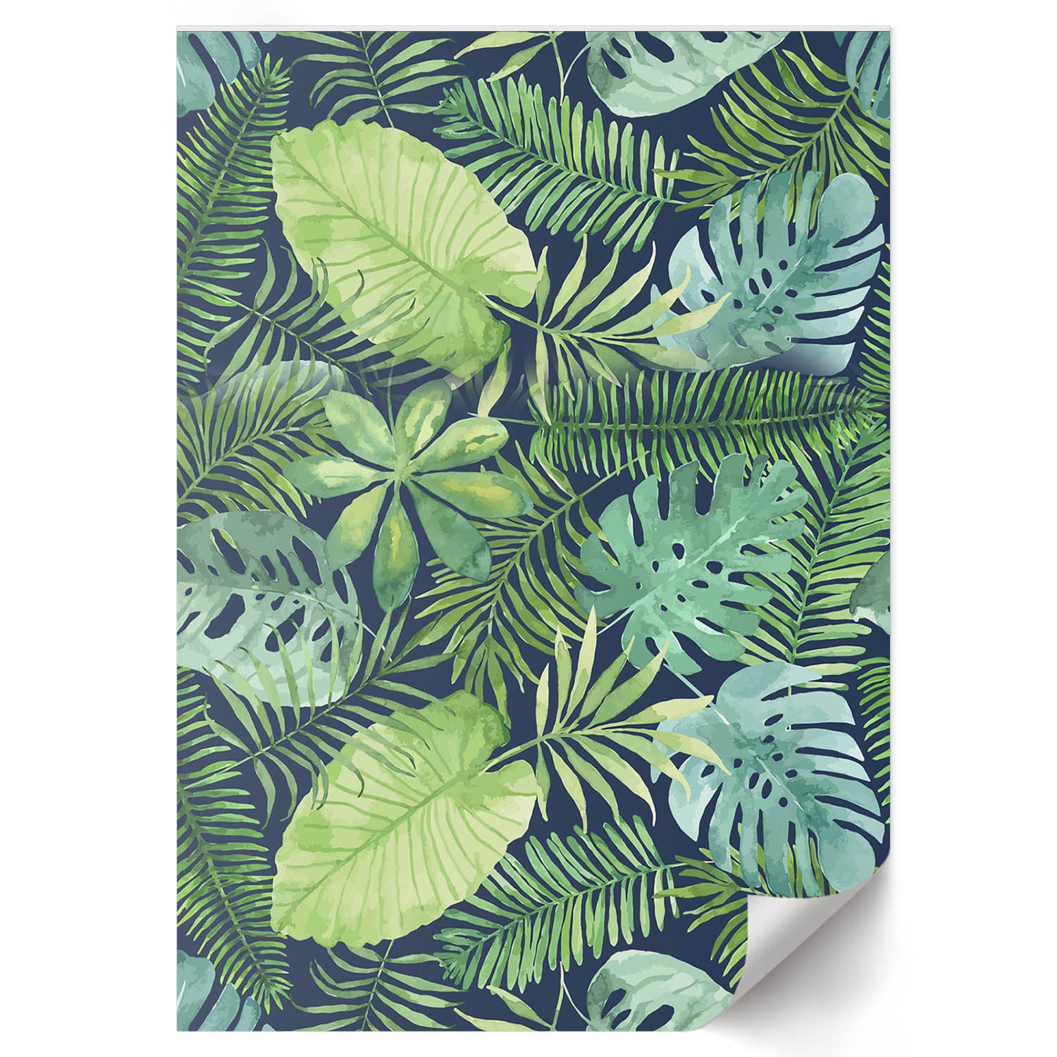 Tapis Vinyl Universel Bleu Pour Chambre D'enfant 120x180 Cm