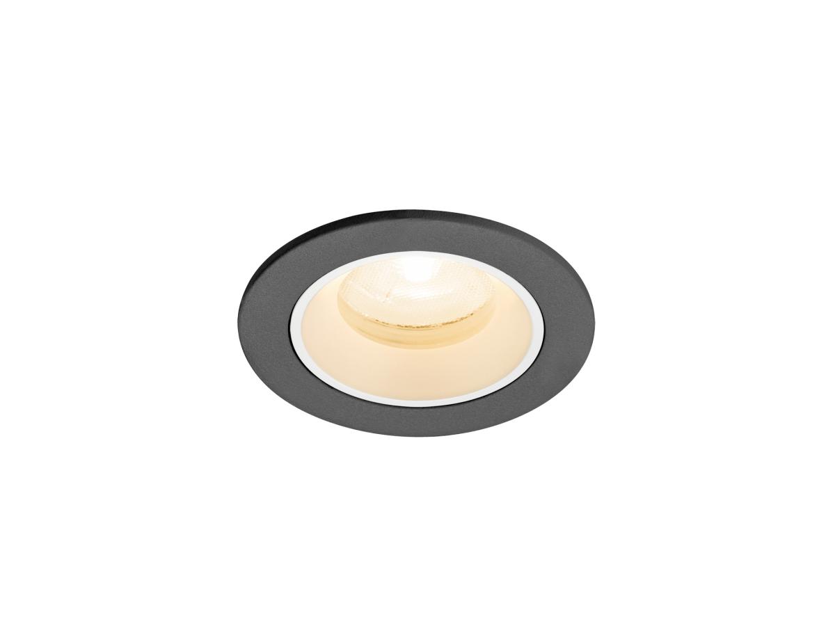 Spot Encastré Numinos® Xs Intérieur 2700 K 20c Ip20 Rond Noir / Blanc - Slv - 1009272