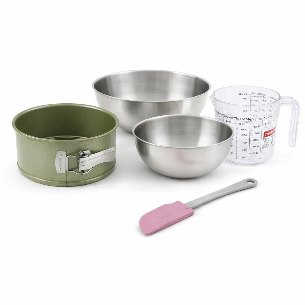 Set De 5 Ustensiles De Pâtisserie Moule À Gâteaux Green Vision