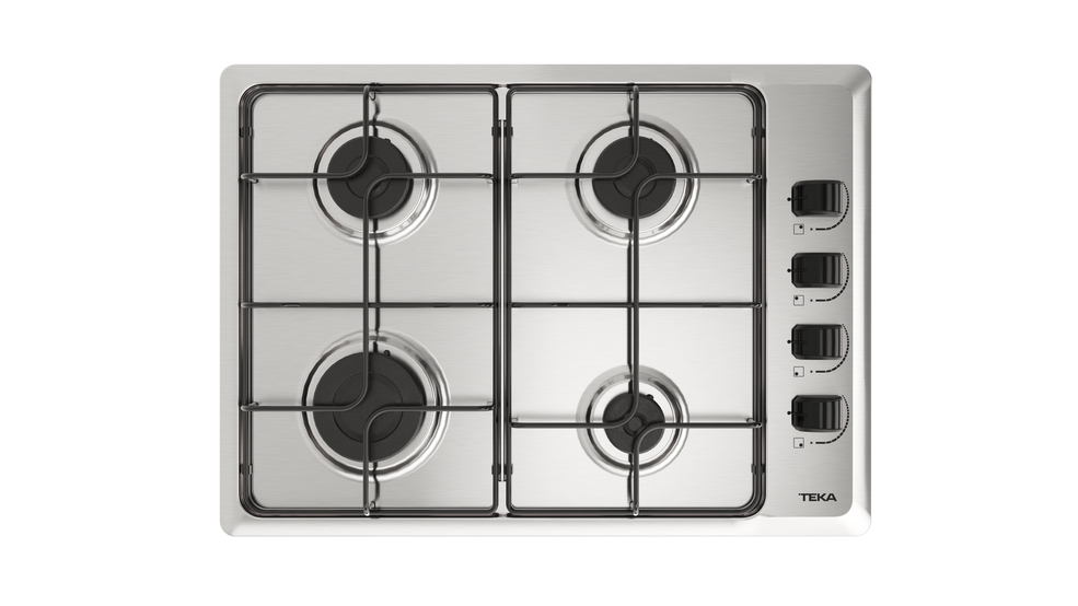 Teka Hlx 540 Kl Acier Inoxydable Intégré 60 Cm Gaz 4 Zone(s)