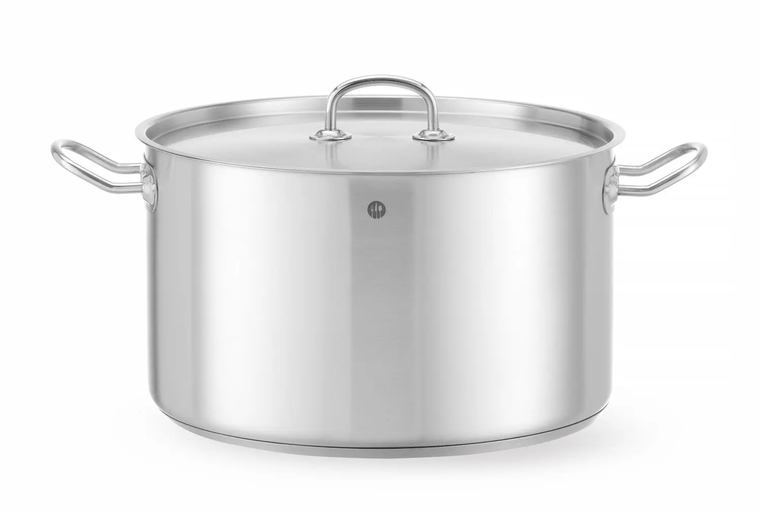 Marmite Moyenne Kitchen Line Avec Couvercle 15 L Diamètre 320 X 190 Mm - Hendi 836507