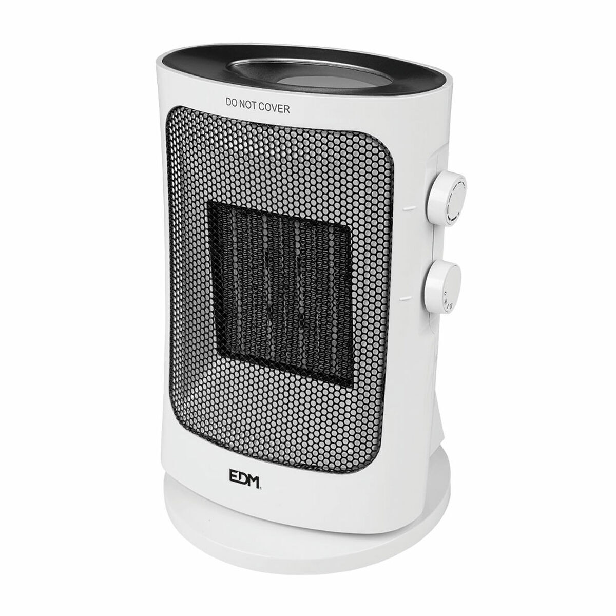Chauffage Vertical Edm Oscillant Gris 1000 - 1500 W